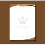 brown letterhead designer