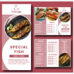Folded Menu 12
