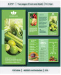 Veg Shop Brochure Design