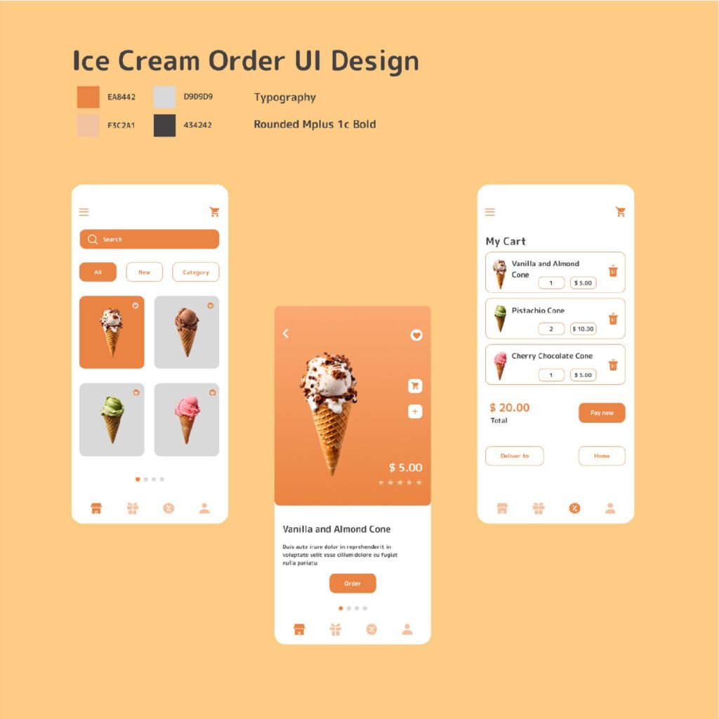 Order Ux Design ui&ux design - The Logo Wolf